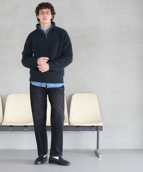 coca(coca)(コカ)の「テーパードデニムパンツ(デニムパンツ・メンズ・ブルー/インディゴブルー・XL/L/M)」の8枚目の写真