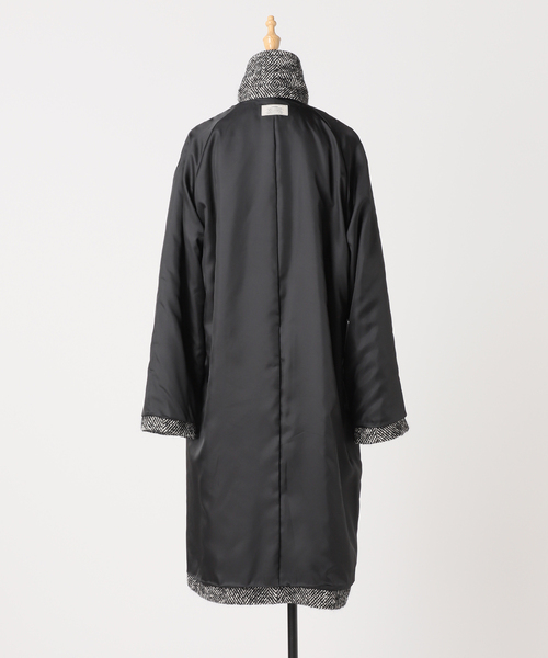 JOURNAL STANDARD relume（ジャーナルスタンダード　レリューム）の「【COMATEX】BIGヘリンボーンWフロントチェスターコート（チェスターコート・レディース・ブラック・38/36）」の18枚目の写真