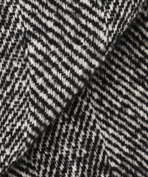JOURNAL STANDARD relume（ジャーナルスタンダード　レリューム）の「【COMATEX】BIGヘリンボーンWフロントチェスターコート（チェスターコート・レディース・ブラック・38/36）」の20枚目の写真