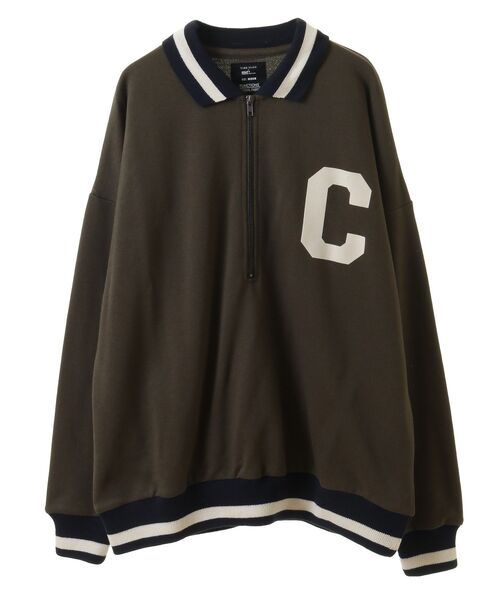 CRAFT STANDARD BOUTIQUE(クラフトスタンダードブティック)の「【ユニセックス】裏毛ハーフジップスウェット(スウェット・レディース・ホワイト系その他/カーキ/ブラック・M/L/XL)」の15枚目の写真