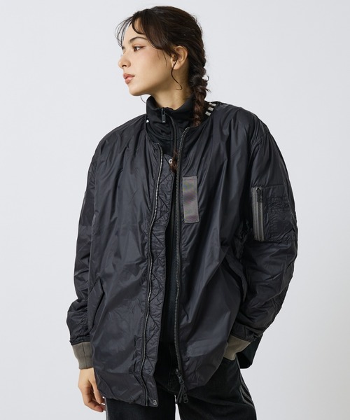 TAION(タイオン)の「【TAION/タイオン】JAPAN SPECIAL RIVERSIBLE MA-1 /OVER SIZE CREW NECK JKT/ジャパンスペシャル リバーシブルMA-1/JK02JS(ブルゾン・メンズ・ブラック/カーキ/ブラック系その他・M/L/XL)」の7枚目の写真