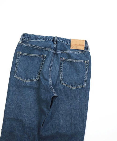 OMNIGOD（オムニゴッド）の「[OMNIGOD womens / オムニゴッド] 10ozデニム 5Pイージーテーパードパンツ（デニムパンツ・レディース・インディゴブルー・0/1）」の14枚目の写真
