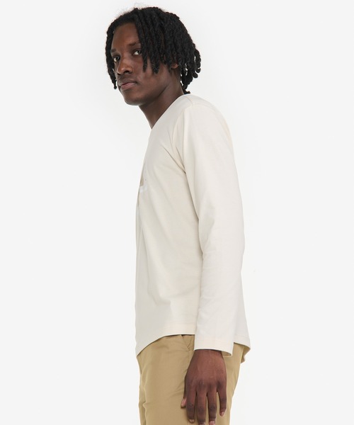 AIGLE（エーグル）の「吸水速乾 抗菌防臭 ロングスリーブプリントTシャツ（Tシャツ/カットソー・メンズ・グレー/オフホワイト・L/S/M/XL）」の16枚目の写真