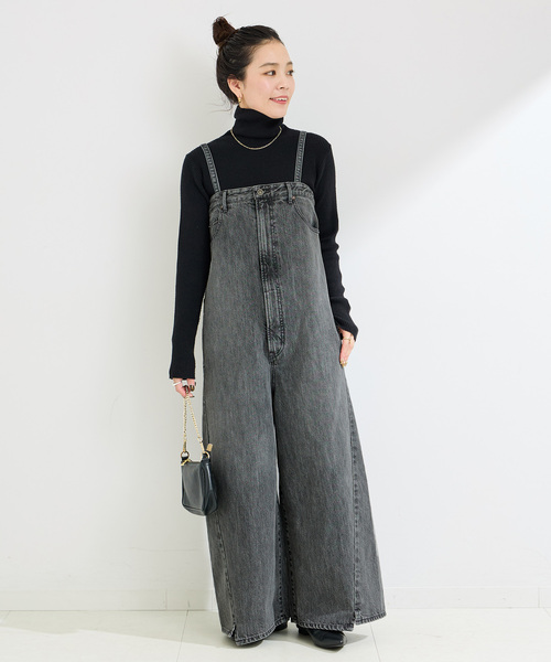 セール】DU JOUR/デュ ジュール JEAN SALOPETTE（サロペット
