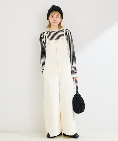セール】DU JOUR/デュ ジュール JEAN SALOPETTE（サロペット