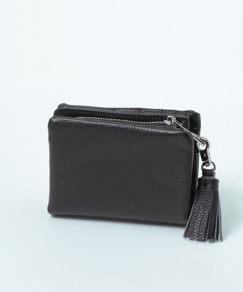 studio CLIP（スタディオクリップ）の「【daily CLIP】リアルレザーウォレット（財布・レディース・ブラック/イエロー/その他1・FREE）」の2枚目の写真