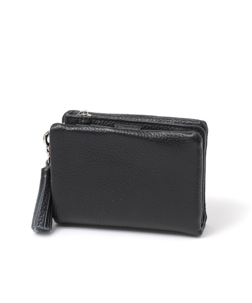 studio CLIP（スタディオクリップ）の「【daily CLIP】リアルレザーウォレット（財布・レディース・ブラック/イエロー/その他1・FREE）」の5枚目の写真