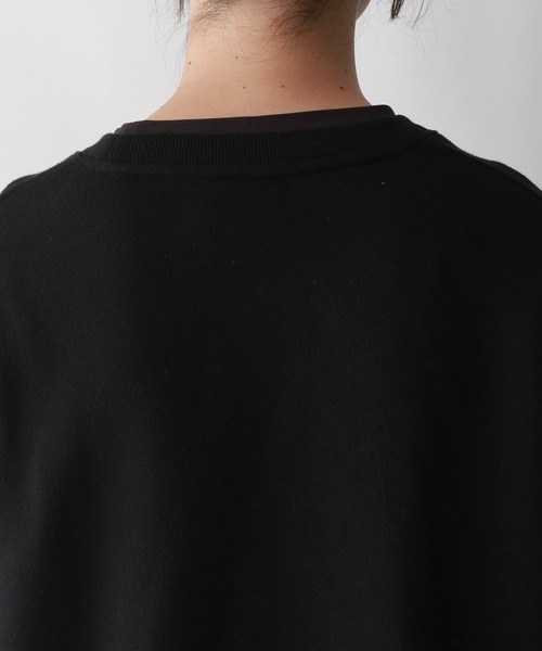 SIGNAL SPORTS（シグナルスポーツ）の「【SIGNAL SPORTS】ミニカレッジロゴ/裏毛スウェット（スウェット・メンズ・ブラック/ホワイト・LARGE/MEDIUM）」の15枚目の写真