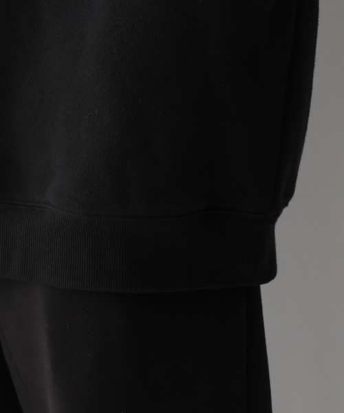 SIGNAL SPORTS（シグナルスポーツ）の「【SIGNAL SPORTS】ミニカレッジロゴ/裏毛スウェット（スウェット・メンズ・ブラック/ホワイト・LARGE/MEDIUM）」の20枚目の写真