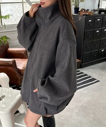 カットメルトンコクーンコート【ZOZOTOWN限定アイテム】