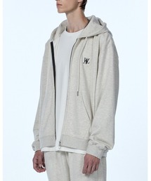 【UNISEX】WOOALONG／フードZIP（ウラケ）