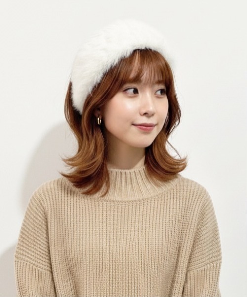 HIKA】ファーヘアバンド（ヘアバンド）｜HIKA（ヒカ）のファッション