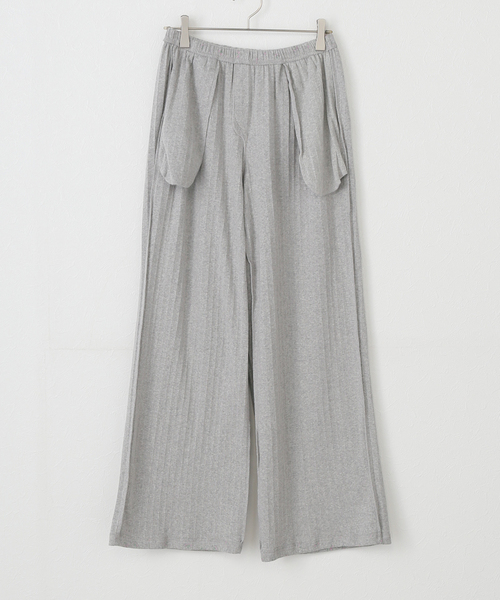 ☆韓国の人気☆【GLOWNY】☆PROVINCE EYELET PANT.S☆関税込☆ GLOWNY/グロウニー】 PROVINCE EYELET PANTS(スウェットパンツ
