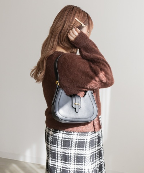 レイヤード風シャギーニット（ニット/セーター）｜CLETTE（クレット）