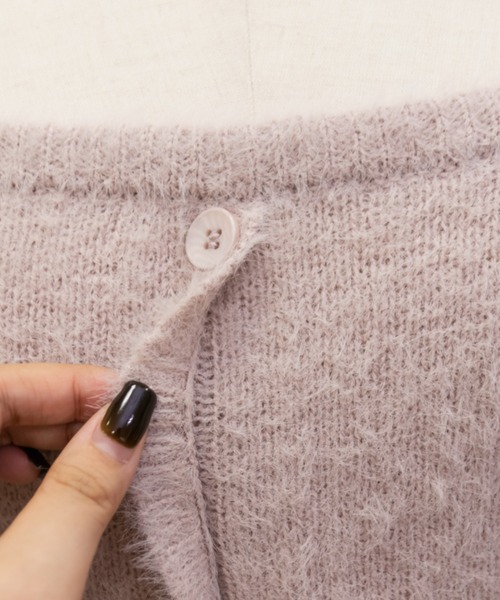 レイヤード風シャギーニット（ニット/セーター）｜CLETTE（クレット）