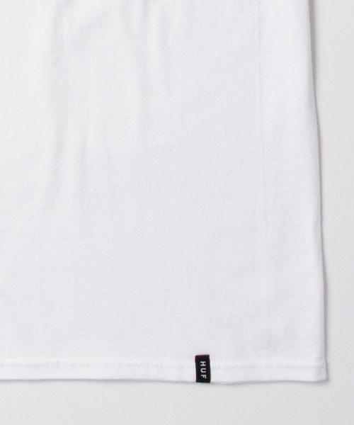 BEAMS（ビームス）の「HUF×BRONZE56k / ペイント Tシャツ（Tシャツ/カットソー・メンズ・ホワイト・SMALL/LARGE/MEDIUM）」の5枚目の写真