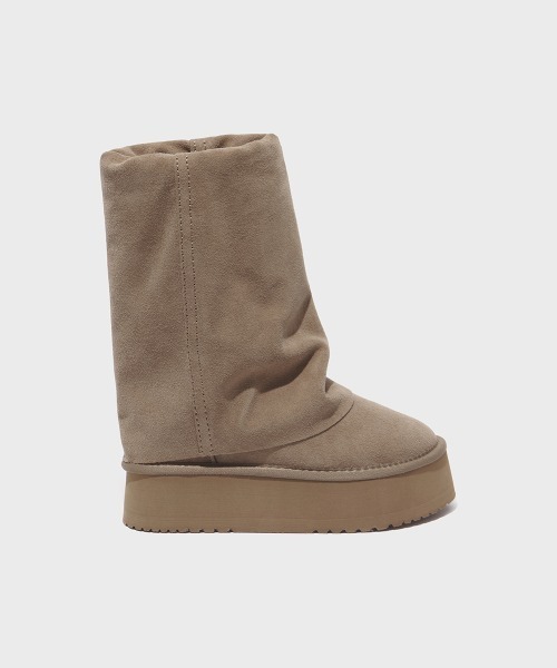 ROCKFISH WEATHERWEAR（ロックフィッシュウェザーウェア）の「MAXI FOLDED BOOTS MIDDLE（ブーツ・レディース・モカ/ブラック/ベージュ・23.0cm/24.0cm/25.0cm）」の13枚目の写真