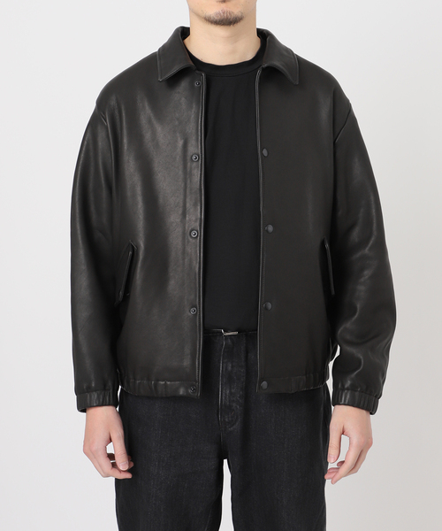 EDIFICE（エディフィス）の「《再入荷》べジタブルラムレザー コーチジャケット（ライダースジャケット・メンズ・ブラック・LARGE/MEDIUM）」の12枚目の写真