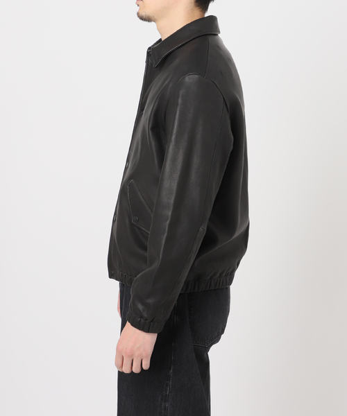 EDIFICE（エディフィス）の「《再入荷》べジタブルラムレザー コーチジャケット（ライダースジャケット・メンズ・ブラック・LARGE/MEDIUM）」の14枚目の写真