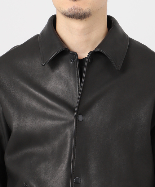 EDIFICE（エディフィス）の「《再入荷》べジタブルラムレザー コーチジャケット（ライダースジャケット・メンズ・ブラック・LARGE/MEDIUM）」の17枚目の写真