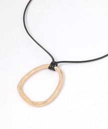 GLOBAL WORK | 紐モチーフネックレス/286093(ネックレス)