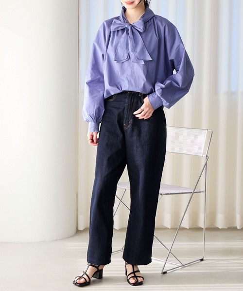 HIMIKO（ヒミコ）の「【Made in Japan】【HIMIKO】スクエアトゥTストラップサンダル/651210（サンダル・レディース・ラベンダー/ブラック/ガンメタ・22.5cm/22.0cm/25.0cm/24.0cm/23.0cm/24.5cm/23.5cm）」の8枚目の写真