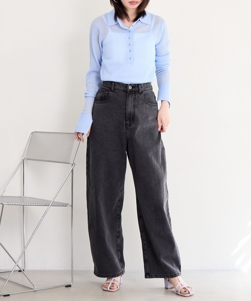 HIMIKO（ヒミコ）の「【Made in Japan】【HIMIKO】スクエアトゥTストラップサンダル/651210（サンダル・レディース・ラベンダー/ブラック/ガンメタ・22.5cm/22.0cm/25.0cm/24.0cm/23.0cm/24.5cm/23.5cm）」の14枚目の写真