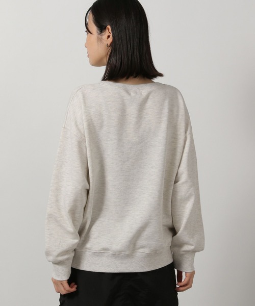 LAKOLE（ラコレ）の「フードモチーフ裏毛プルオーバー / 319110（スウェット・レディース・アイボリー/グレー/チャコールグレー・FREE）」の12枚目の写真