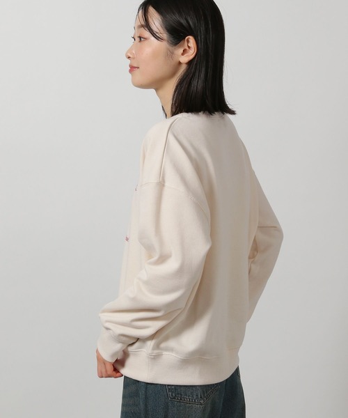 LAKOLE（ラコレ）の「フードモチーフ裏毛プルオーバー / 319110（スウェット・レディース・アイボリー/グレー/チャコールグレー・FREE）」の4枚目の写真