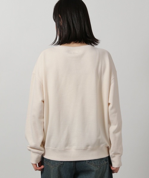 LAKOLE（ラコレ）の「フードモチーフ裏毛プルオーバー / 319110（スウェット・レディース・アイボリー/グレー/チャコールグレー・FREE）」の5枚目の写真