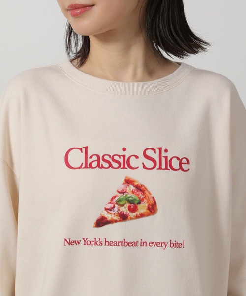 LAKOLE（ラコレ）の「フードモチーフ裏毛プルオーバー / 319110（スウェット・レディース・アイボリー/グレー/チャコールグレー・FREE）」の16枚目の写真