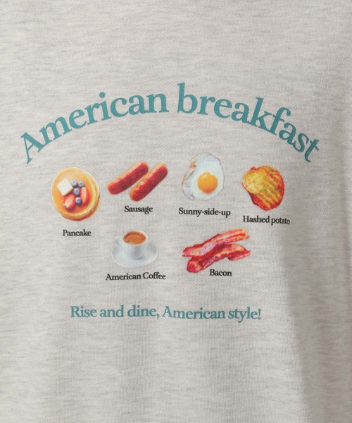 LAKOLE（ラコレ）の「フードモチーフ裏毛プルオーバー / 319110（スウェット・レディース・アイボリー/グレー/チャコールグレー・FREE）」の22枚目の写真