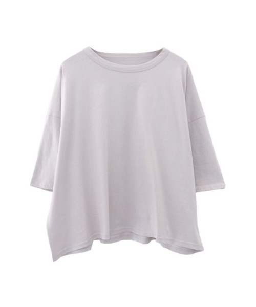 aquagarage（アクアガレージ）の「バックロゴTシャツ（Tシャツ/カットソー・レディース・オフホワイト/グレー/ブルー/ブラック・M）」の7枚目の写真