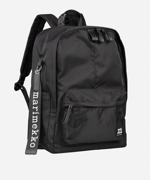 ブラック バックパック　リュック　ノベルティ ノベルティ付】Solid / Zip Top Backpack 《ZOZO限定》（バック