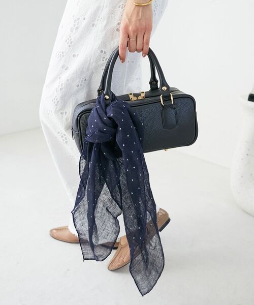 le.coeur blanc（ルクールブラン）の「MILLELA FIRENZE ミニボストンバッグ（ボストンバッグ・レディース・モカ/ブラック/シルバー・FREE）」の13枚目の写真