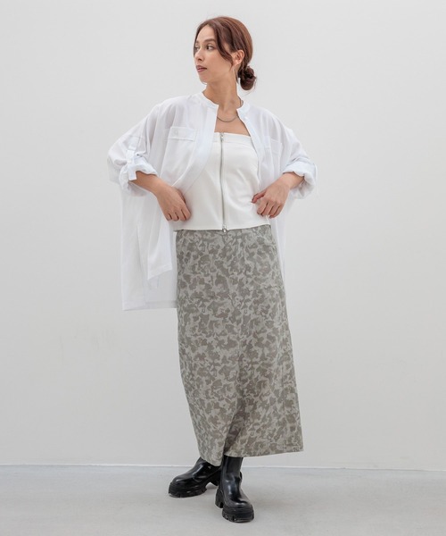 HEREIAM（ヘレイアム）の「【HEREIAM】前後で着用可！2WAYビスチェ（キャミソール・レディース・ブラック/オフホワイト・FREE）」の3枚目の写真