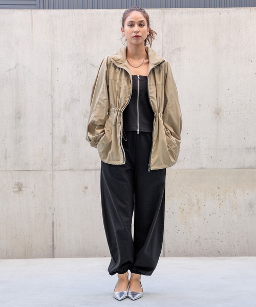 HEREIAM（ヘレイアム）の「【HEREIAM】前後で着用可！2WAYビスチェ（キャミソール・レディース・ブラック/オフホワイト・FREE）」の10枚目の写真