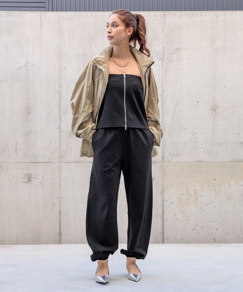 HEREIAM（ヘレイアム）の「【HEREIAM】前後で着用可！2WAYビスチェ（キャミソール・レディース・ブラック/オフホワイト・FREE）」の11枚目の写真