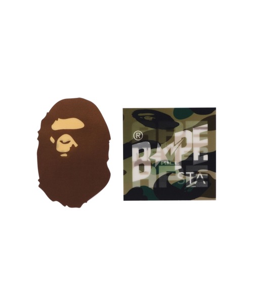 A BATHING APE のシール　　非売品 big head 特大 ステッカー a bathing ape bape シール 巨大 エイプ