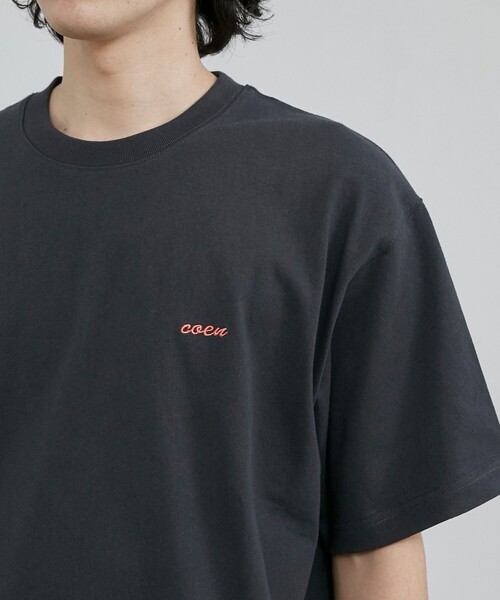coen（コーエン）の「USAコットンcoenロゴTシャツ（Tシャツ/カットソー・メンズ・ホワイト/ダークグレー/ピンク/ライトブルー・L/M/S/XL）」の14枚目の写真