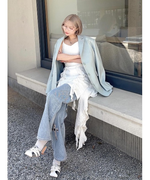 カスケードレースキャミワンピース（ワンピース）｜Darich