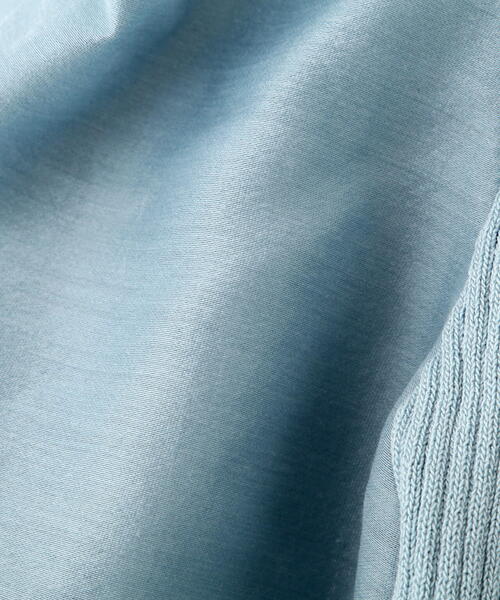PROPORTION BODY DRESSING(プロポーションボディドレッシング)の「シアーギャザースリーブニット / 1215170401(ニット/セーター・レディース・ホワイト/ライトグリーン/ブラック・FREE)」の6枚目の写真