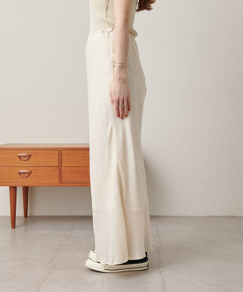 SHENERY（シーナリー）の「《美シルエット》キュプラフィブリルマーメイドスカート（スカート・レディース・チャコールグレー/オフホワイト/イエロー・38/36）」の21枚目の写真