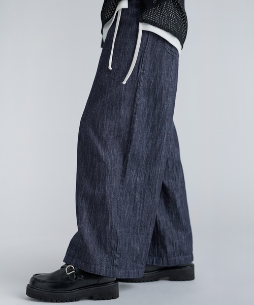 Deeper’s wear デニムパンツ サイズ30 Eco Braided Super High-Rise Wide Leg Jeans デニムパンツ
