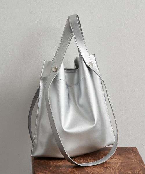 【Beau're】＜別注＞ミニサイズ カウレザー 2デザイン ハンドル シルバー Beau're】＜別注＞ミニサイズ カウレザー 2デザイン ハンドル