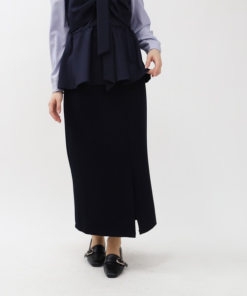 TRUDEA（トルディア）の「【美人百花掲載】ブッチャーナロータイトスカート（スカート・レディース・ミント/ネイビー/ブラック・SMALL/MEDIUM）」の3枚目の写真