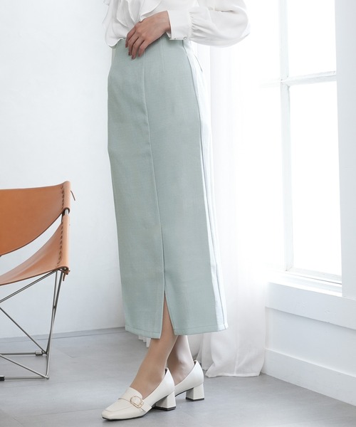 TRUDEA（トルディア）の「【美人百花掲載】ブッチャーナロータイトスカート（スカート・レディース・ミント/ネイビー/ブラック・SMALL/MEDIUM）」の5枚目の写真