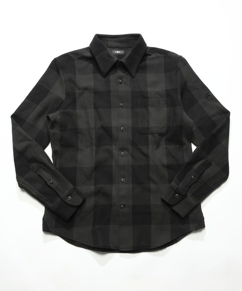 TMT（ティーエムティー）の「バッファローチェックシャツ（シャツ/ブラウス・メンズ・ブルー/グレー/ホワイト/レッド・MEDIUM/LARGE/X-LARGE）」の3枚目の写真