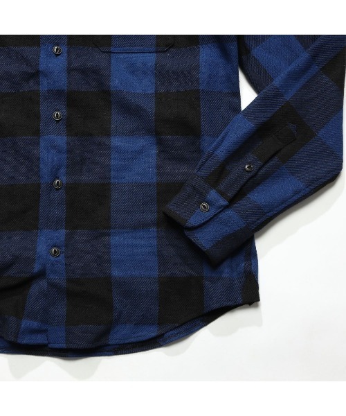 TMT（ティーエムティー）の「バッファローチェックシャツ（シャツ/ブラウス・メンズ・ブルー/グレー/ホワイト/レッド・MEDIUM/LARGE/X-LARGE）」の18枚目の写真