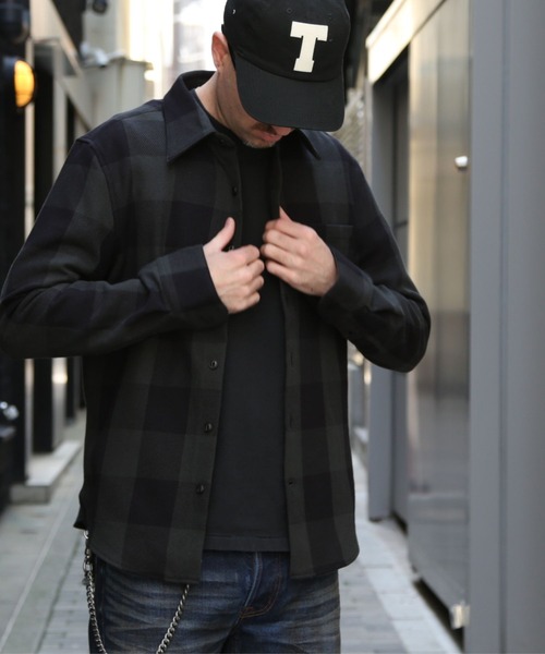 TMT（ティーエムティー）の「バッファローチェックシャツ（シャツ/ブラウス・メンズ・ブルー/グレー/ホワイト/レッド・MEDIUM/LARGE/X-LARGE）」の13枚目の写真